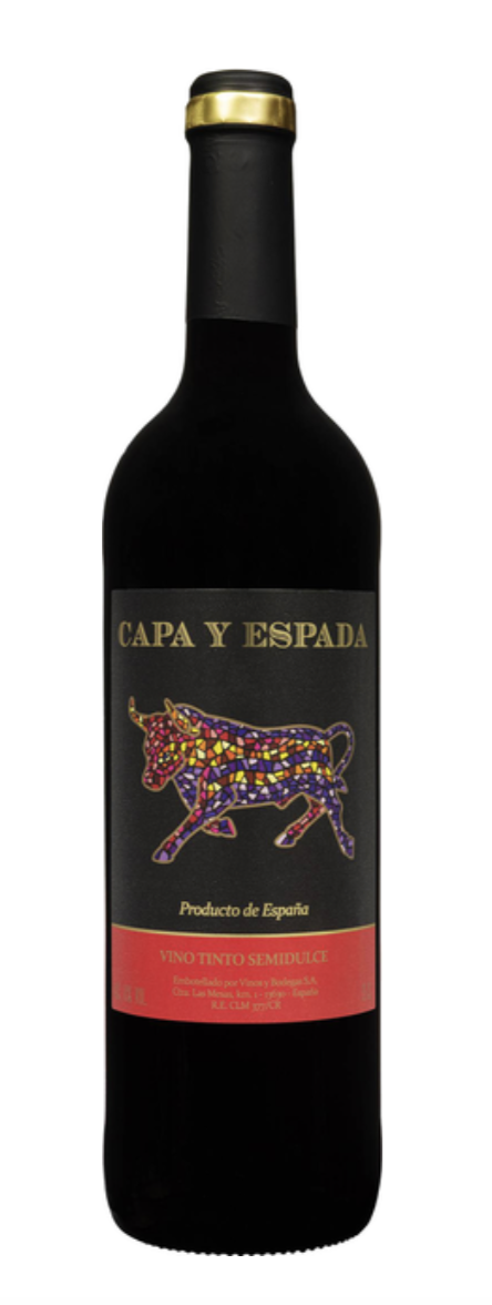 Вино Vinos & Bodegas Capa y Espada Vino tinto н/сол.черв. 11% 0.75 л 